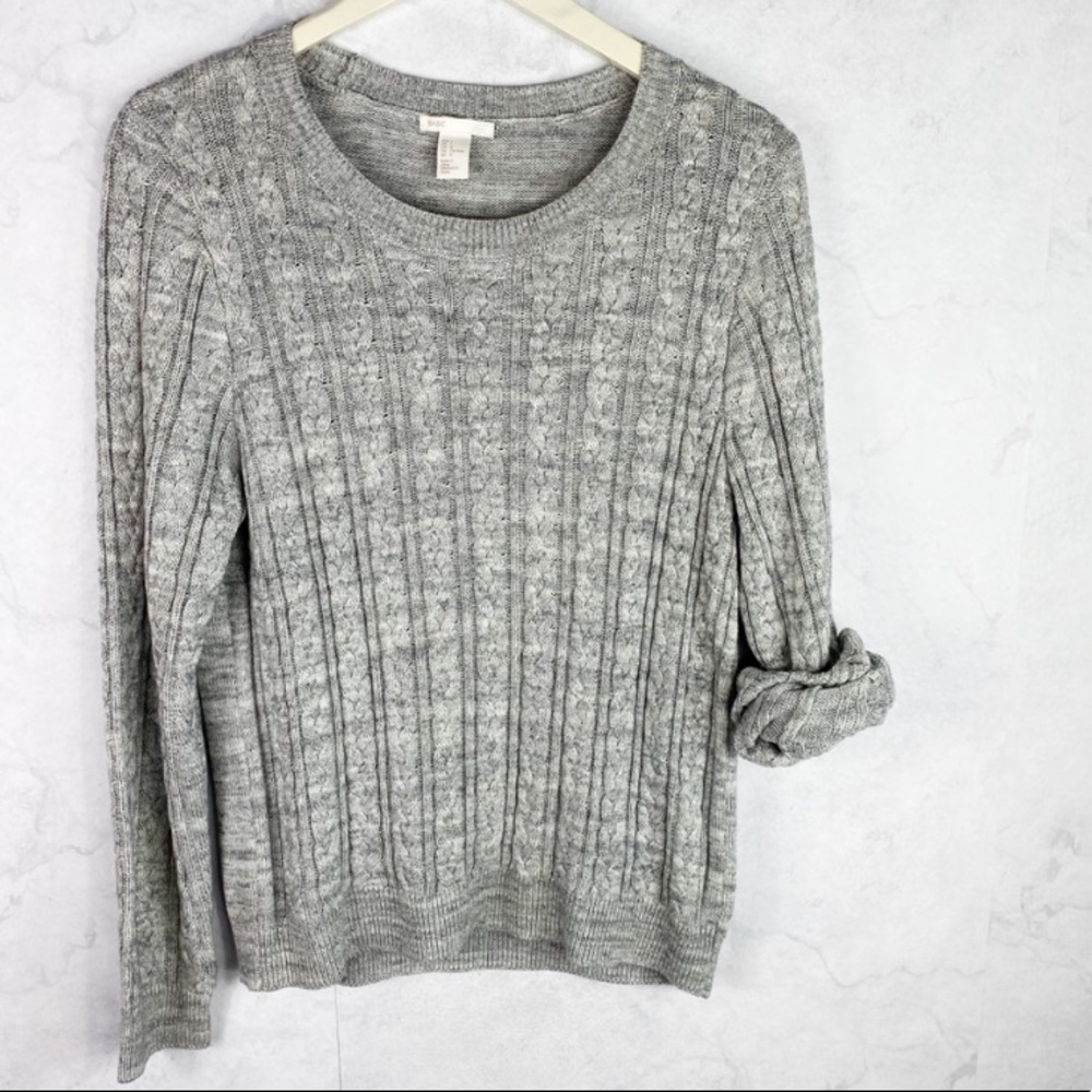 [H&M] Classic Knit Gray Sweater